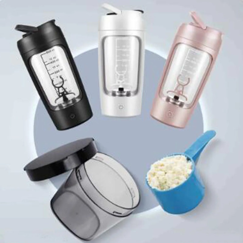 Protein Shaker Bottle - Elektryczny shaker do proteinów, przenośny, z