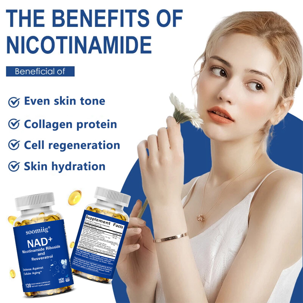 Resveratrol Capsule Anti Aging - Suplement NAD - z nikotynamid ribosidem