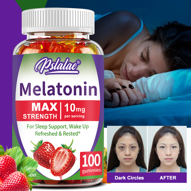 Melatonin Sleep Gummy - Melatonina w żelkach - przeciwko bezsenności,