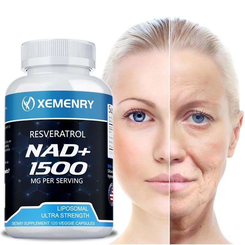 Resveratrol Capsule Anti Aging - Suplementy NAD+ - zawiera resweratrol, który