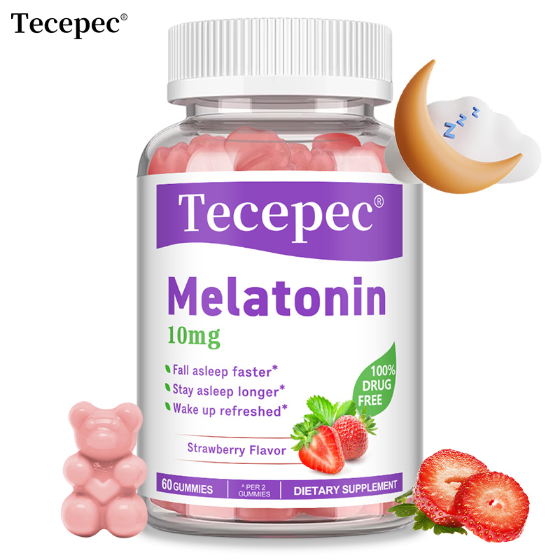 Melatonin Sleep Gummy - Melatonina Gummies 10 Mg, poprawia jakość