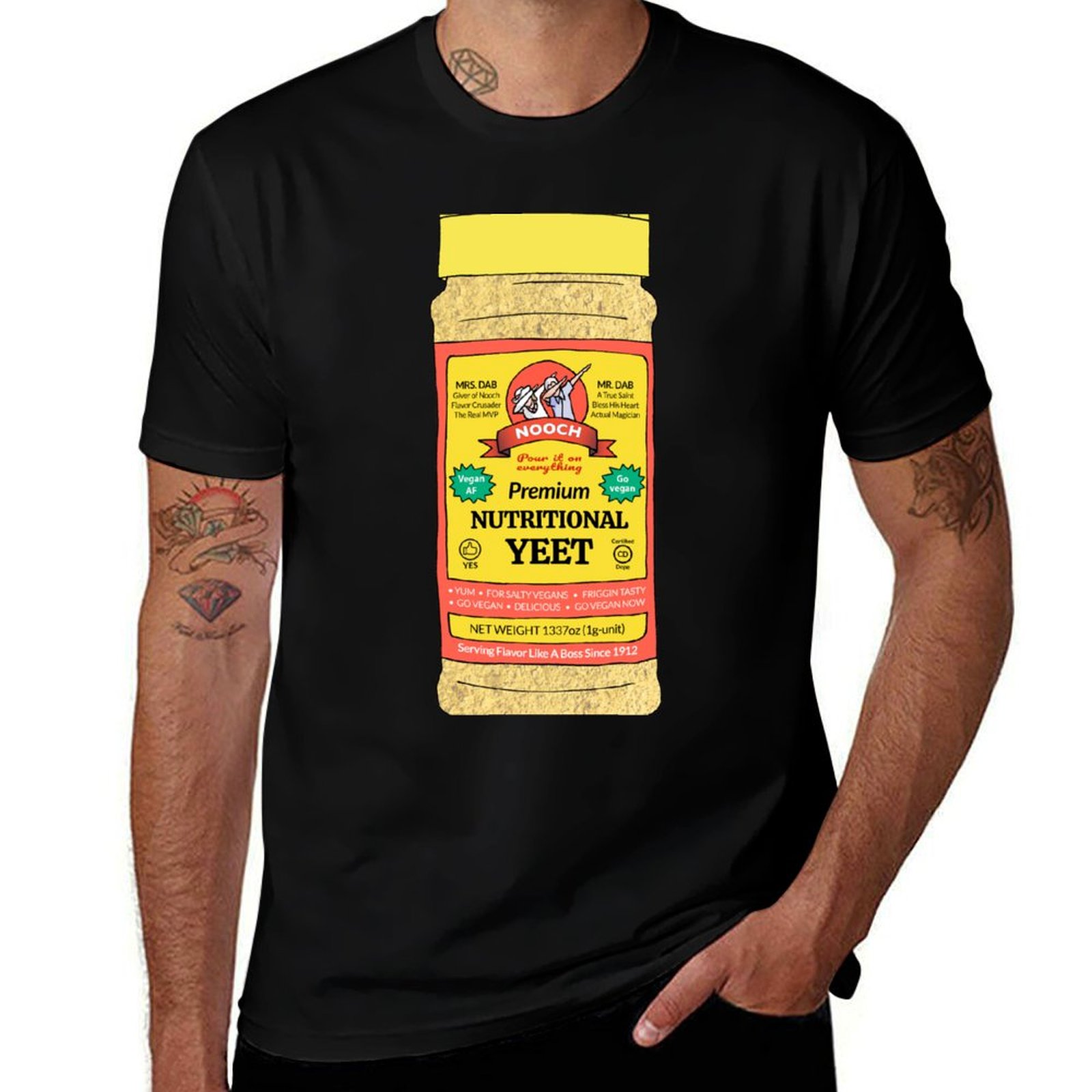 T Nutrition Fitness - Koszulka Nutritional Yeet Fitness Szybkoschnąca z