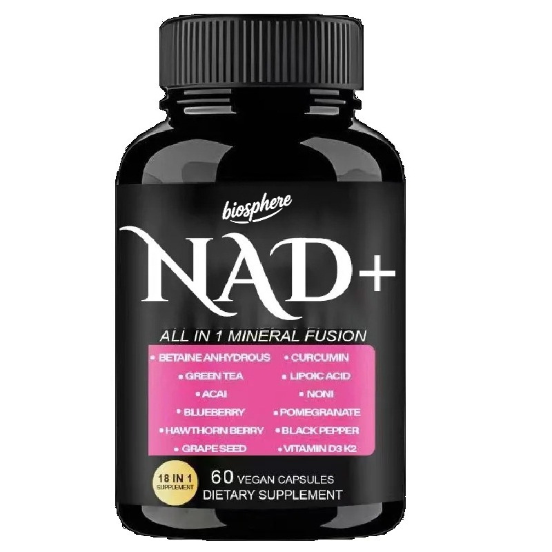 Resveratrol Capsule Anti Aging - Suplement NAD (nikotynamid nukleosid) zawierający resveratrol