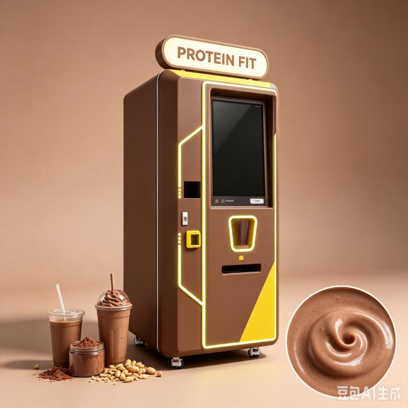 Nutrition Fitness Equipment - Automat do personalizowanych koktajli proteinowych z