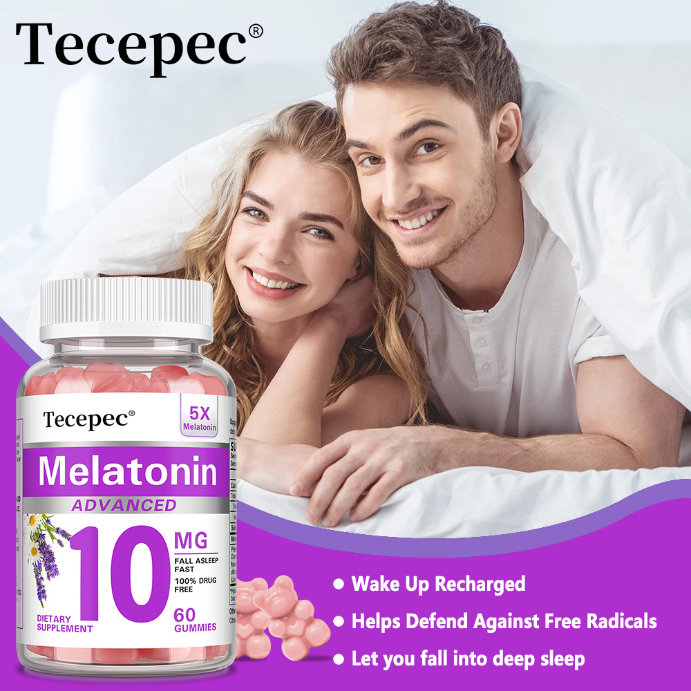 Melatonina 10mg w żelkach – Na – Melatonin Sleep Gummy recenzja i cena