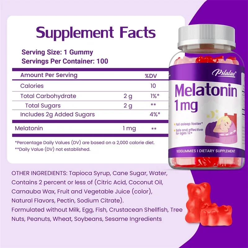 Melatonina w żelkach 1mg - Pom – Melatonin Sleep Gummy recenzja i cena