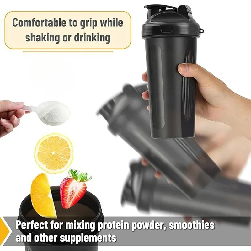 Butelka shaker 600 ml (20 oz)  – Protein Shaker Bottle recenzja i cena