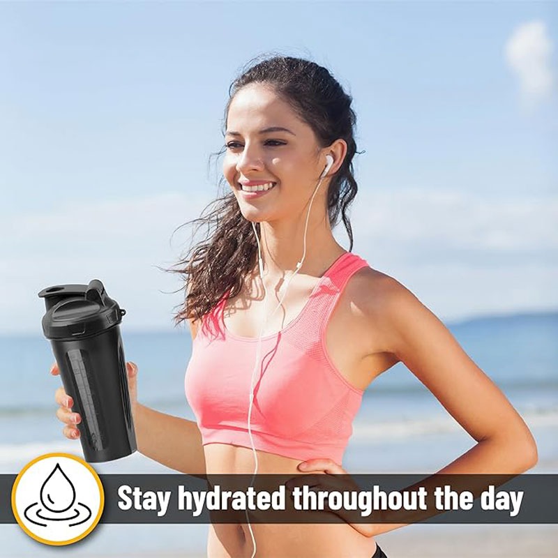 Butelka shaker 600 ml (20 oz)  – Protein Shaker Bottle recenzja i cena