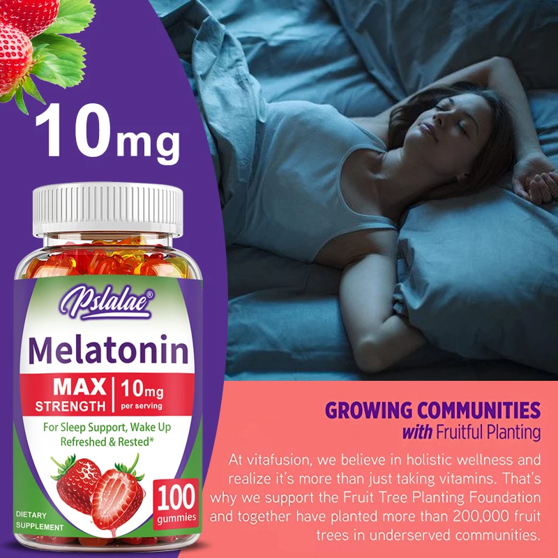 Melatonina w żelkach - przeciw – Melatonin Sleep Gummy recenzja i cena