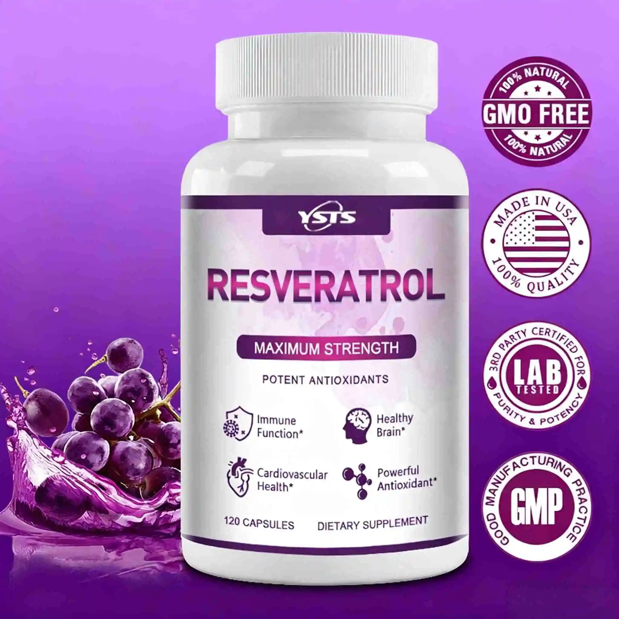 Kapsułki z resweratrolu - wspi – Resveratrol Capsule Anti Aging recenzja i cena