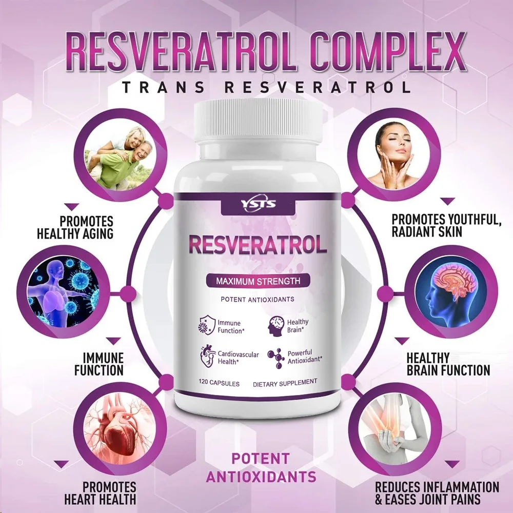 Kapsułki z resweratrolu - wspi – Resveratrol Capsule Anti Aging recenzja i cena