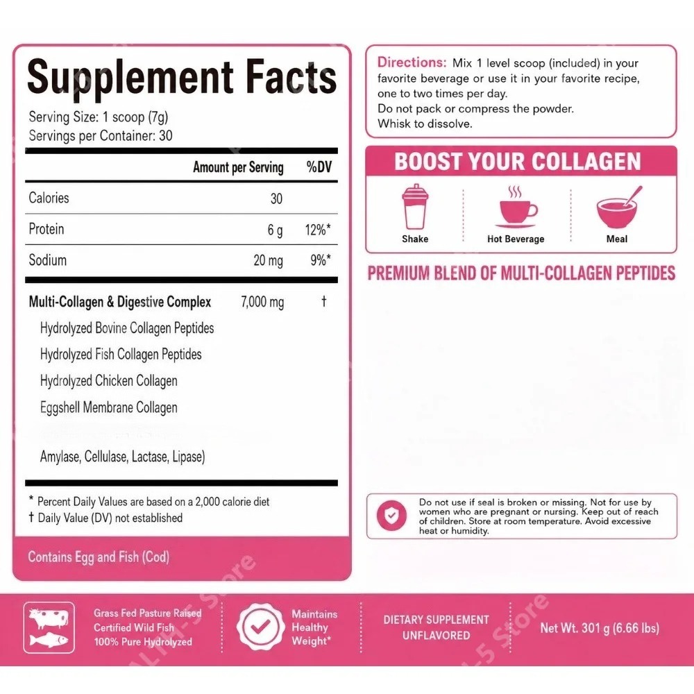 Hydrolyzowany Proszek Multi Ko – Collagen Peptide Powder recenzja i cena