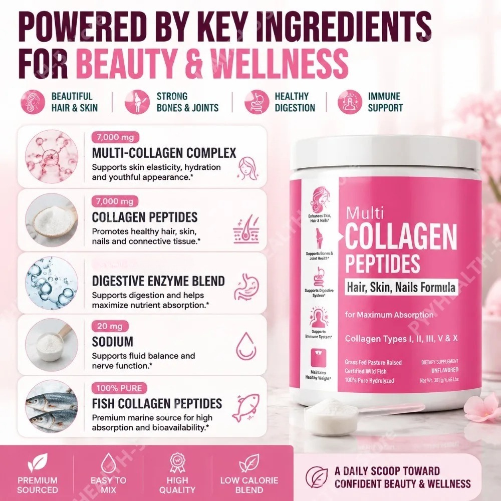 Hydrolyzowany Proszek Multi Ko – Collagen Peptide Powder recenzja i cena