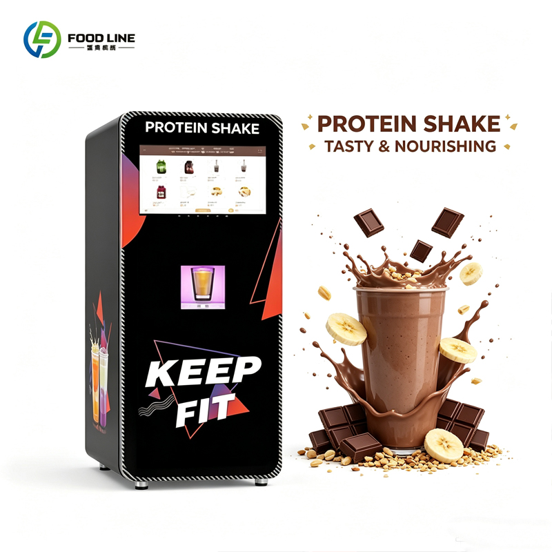 Automat do sprzedaży koktajli  – Nutrition Fitness Equipment recenzja i cena