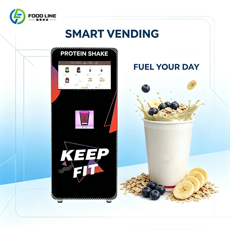 Automat do sprzedaży koktajli  – Nutrition Fitness Equipment recenzja i cena