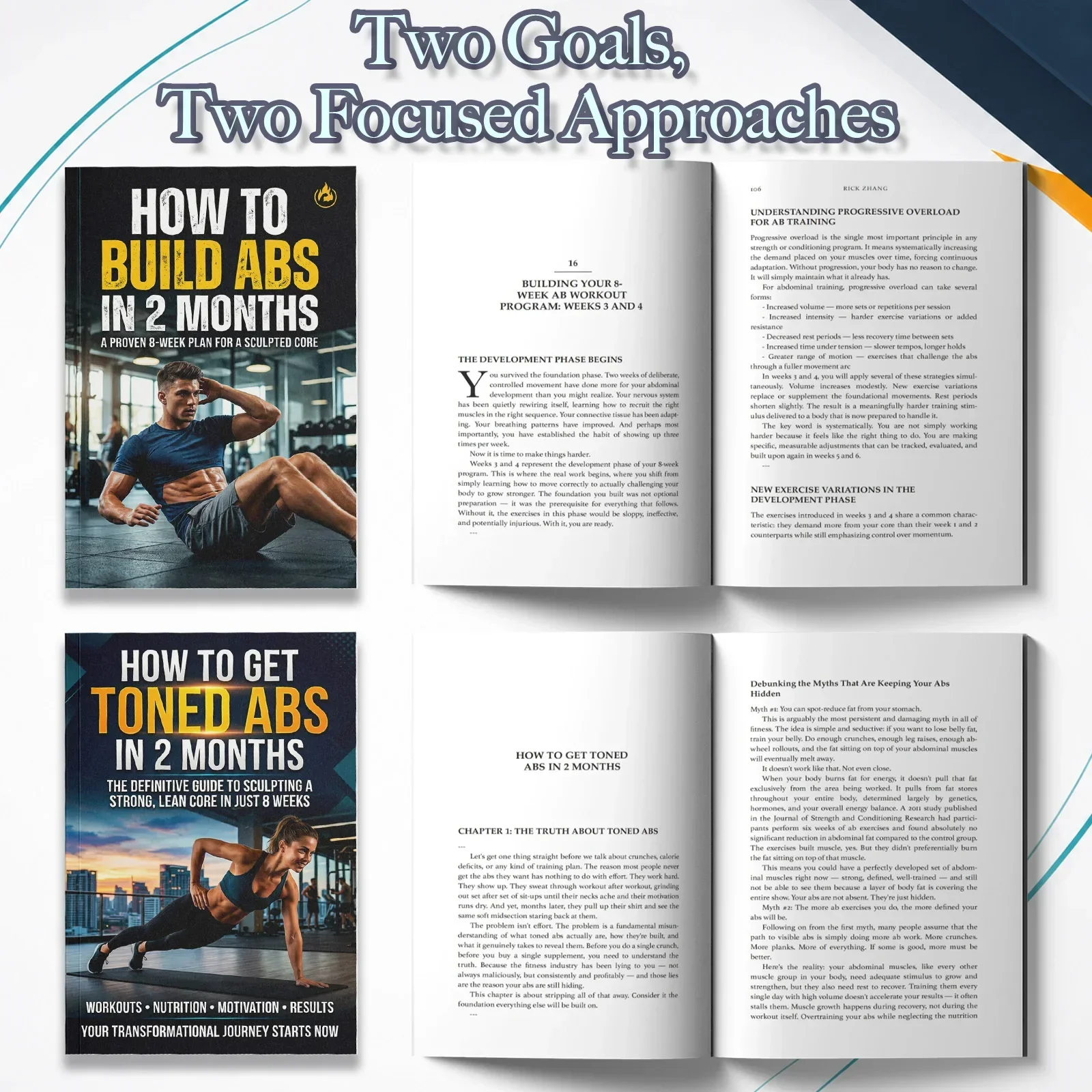 Zestaw 2 książek: Przewodnik t – Nutrition Fitness Books recenzja i cena