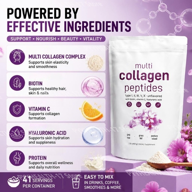 Proszek z wieloma peptydami ko – Collagen Peptide Powder recenzja i cena