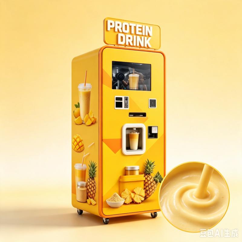 Automat do sprzedawania koktaj – Nutrition Fitness Equipment recenzja i cena