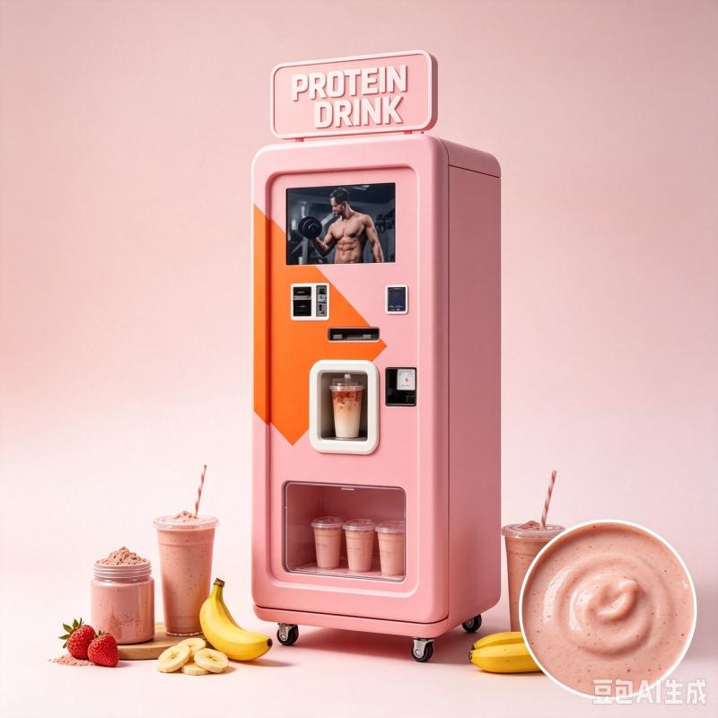 Automat do sprzedawania koktaj – Nutrition Fitness Equipment recenzja i cena