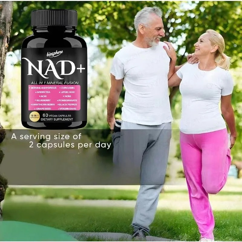Suplement NAD (nikotynamid nuk – Resveratrol Capsule Anti Aging recenzja i cena