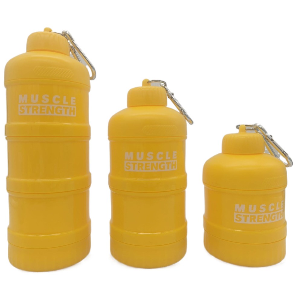 1/2/3-warstwowe przenośne pude – Protein Shaker Bottle recenzja i cena