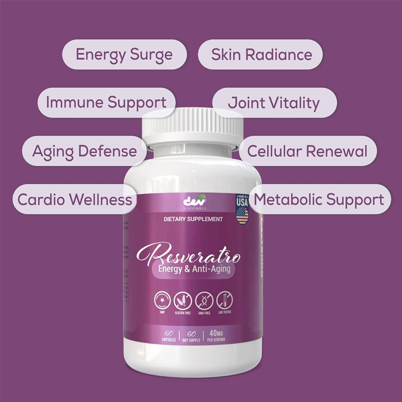 Suplement resweratrolu - wspom – Resveratrol Capsule Anti Aging recenzja i cena