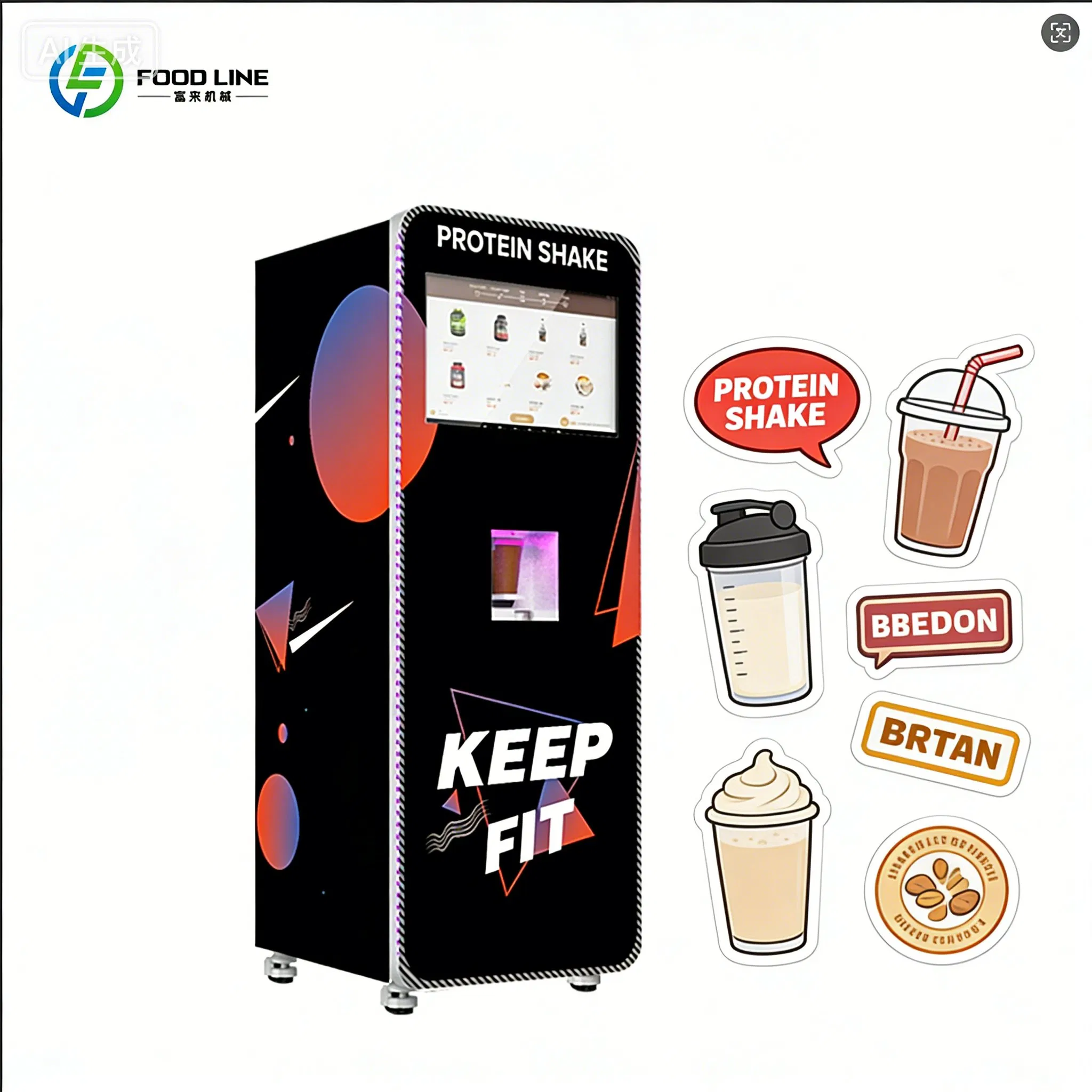 Automat do napojów odżywczych, – Nutrition Fitness Equipment recenzja i cena