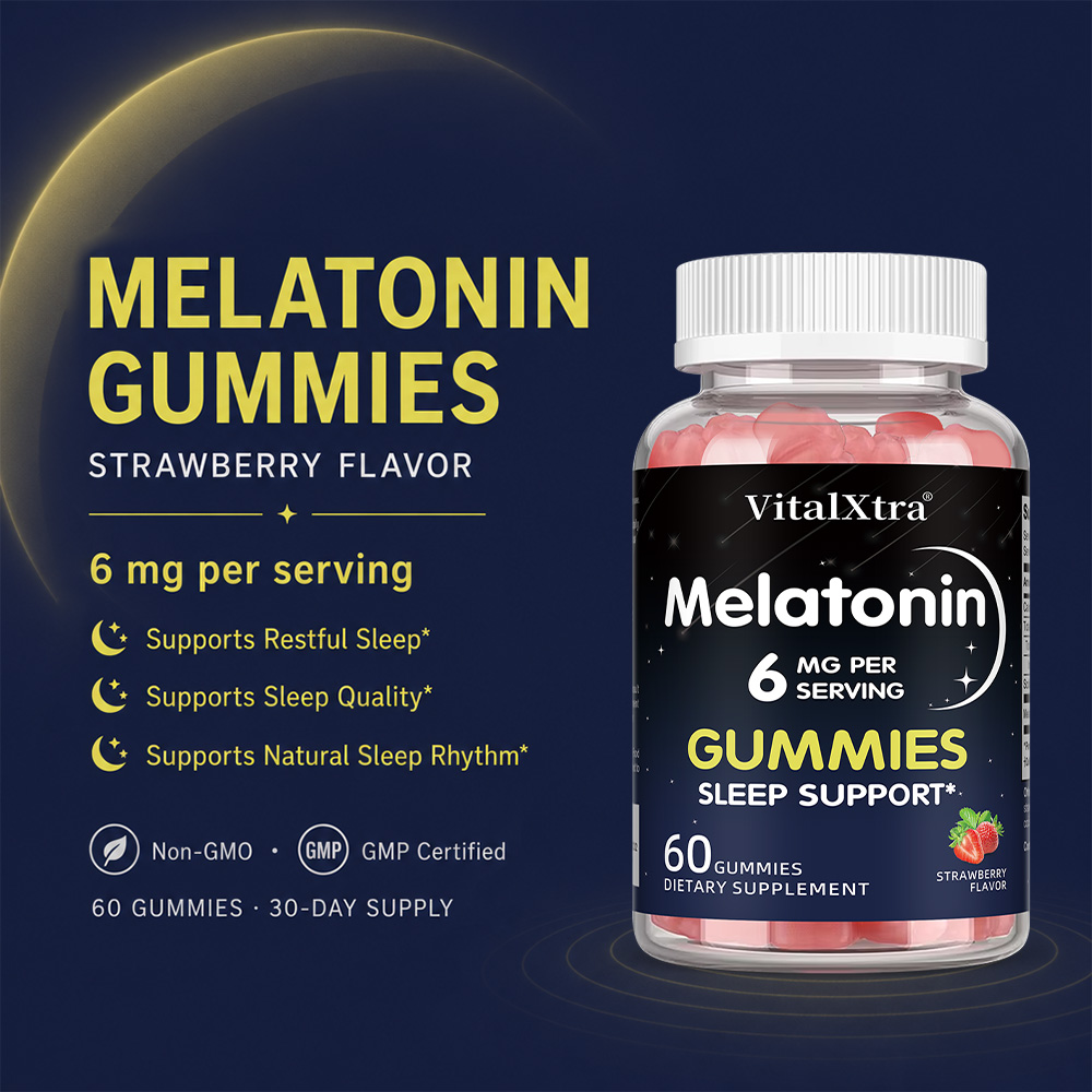 Melatonina w żelkach 6mg, natu – Melatonin Sleep Gummy recenzja i cena