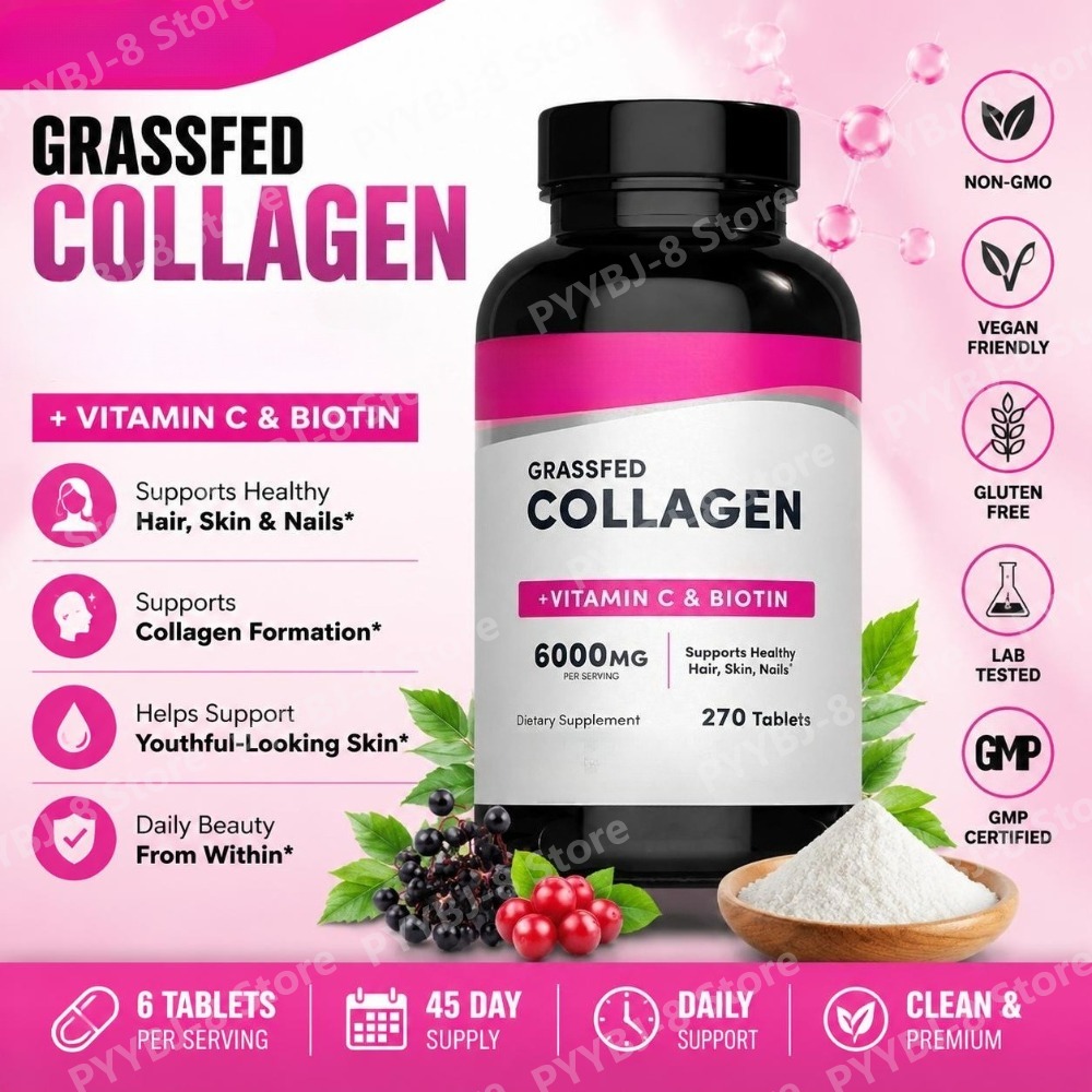 Tabletki kolagenowe 6000mg z w – Collagen Peptide Powder recenzja i cena