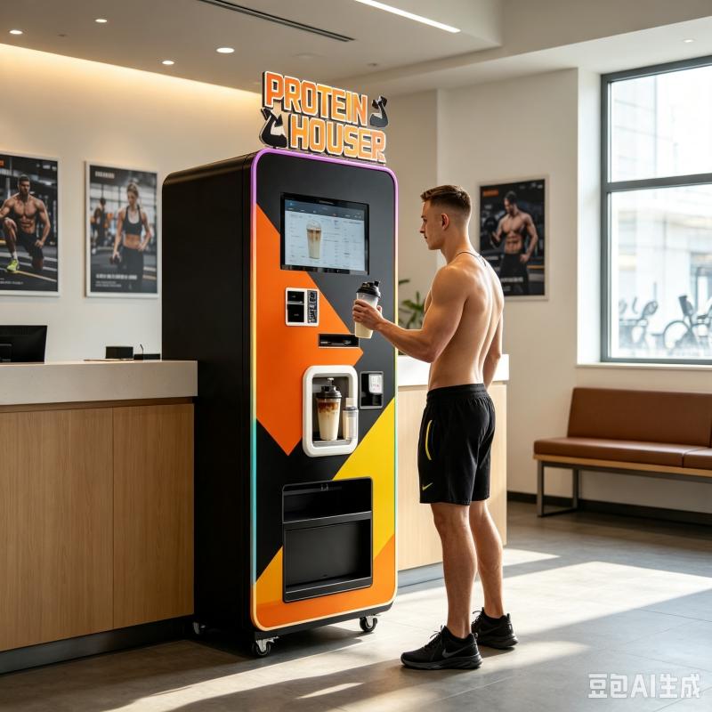Automat do personalizowanych k – Nutrition Fitness Equipment recenzja i cena
