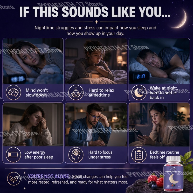 Googeer Żelki do spania dla do – Melatonin Sleep Gummy recenzja i cena