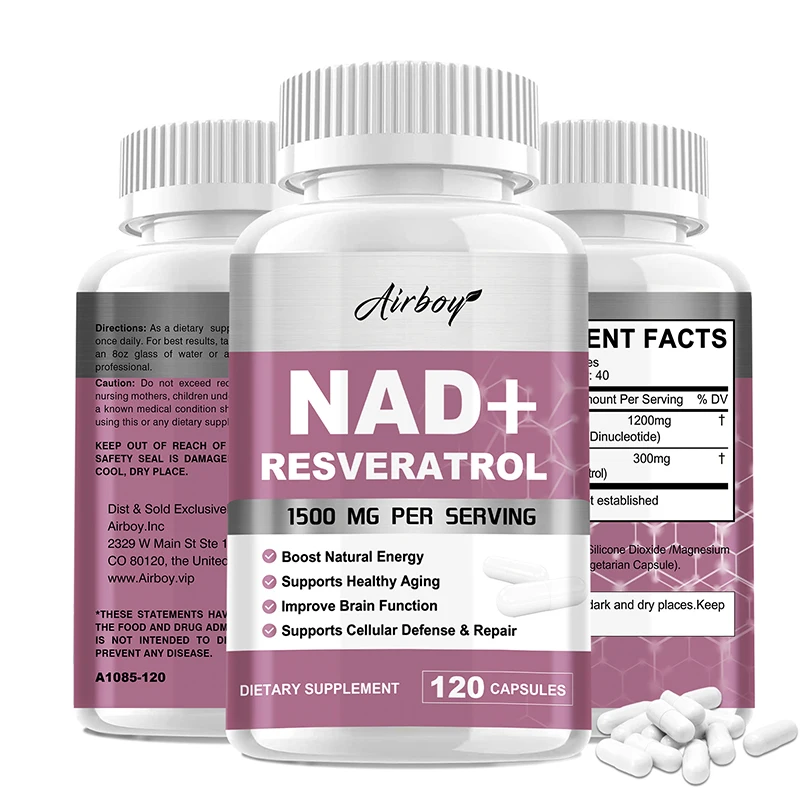 Suplementy NAD+ Resveratrol -  – Resveratrol Capsule Anti Aging recenzja i cena